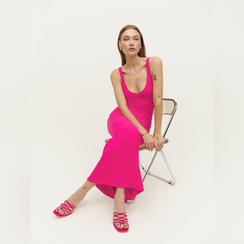 Reformation Tyra Knit Dress in Corvette